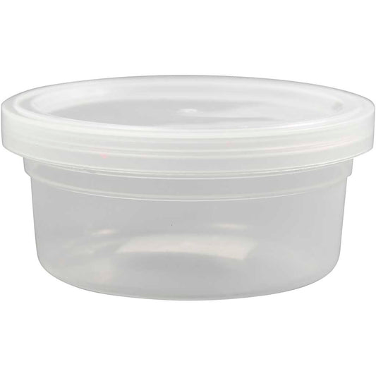 Plastbøtte med låg