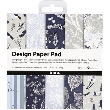 Designpapir i blok
