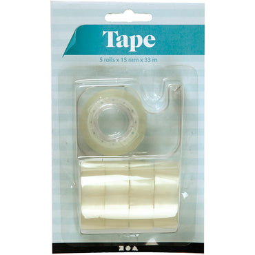 Dispenser med tape