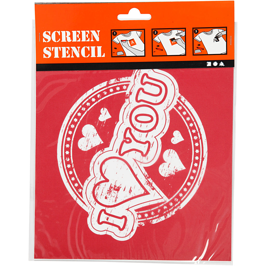 Screen stencil