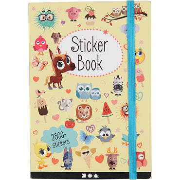 Bog med stickers