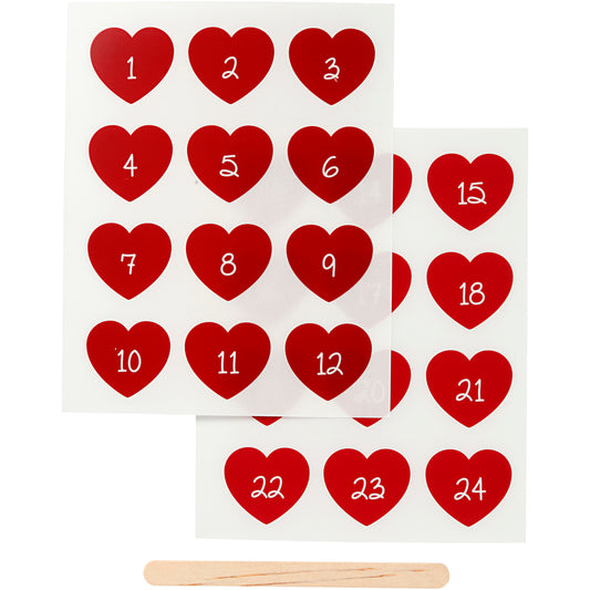 Rub on stickers