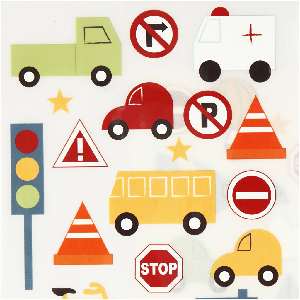 Rub on stickers