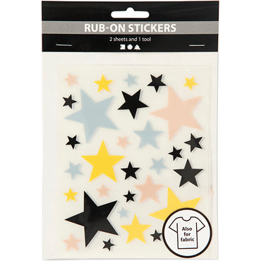 Rub on stickers