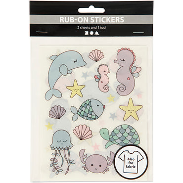 Rub on stickers