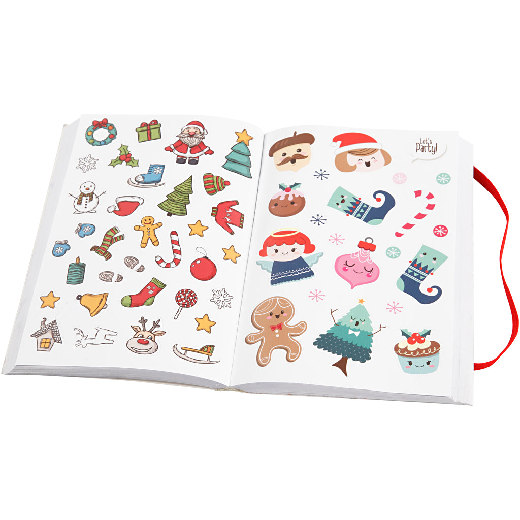 Bog med stickers