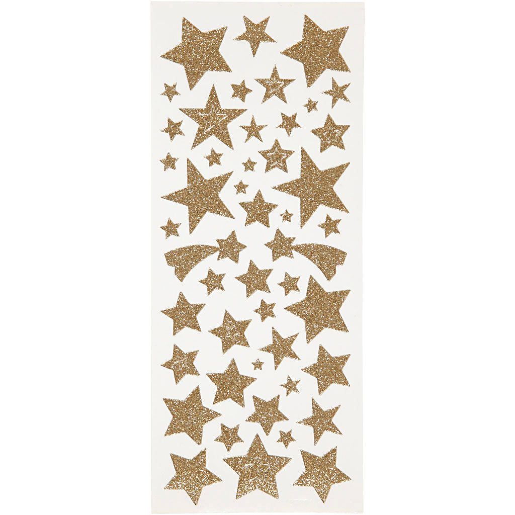 Glitterklistermærker