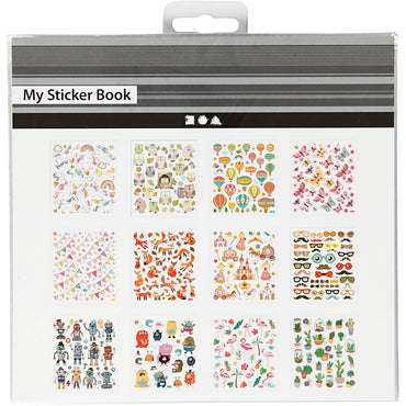Stickershæfte