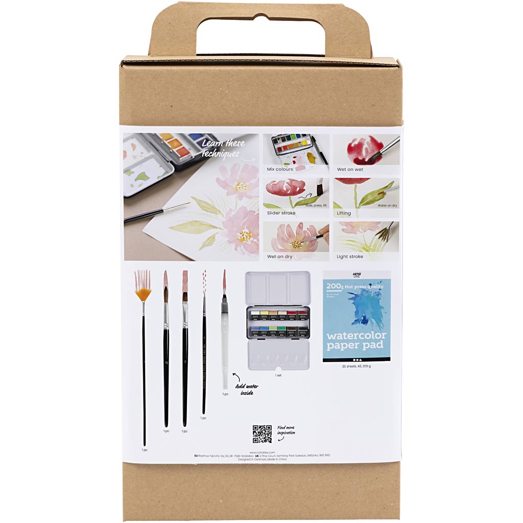 Start DIY-sæt Akvarel