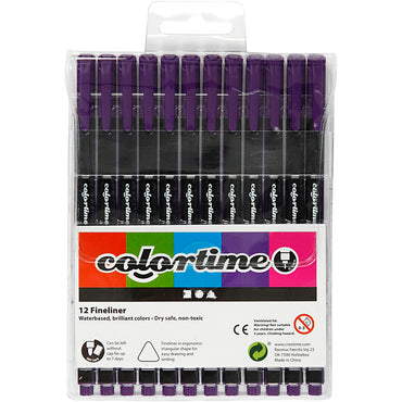 Colortime Fineliner Tusch
