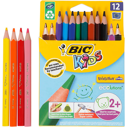 BIC Evolution Triangle Farveblyanter