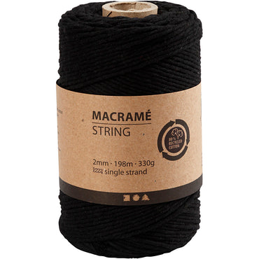 Macramé snor
