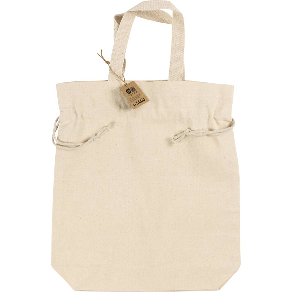 Taske med snørelukning