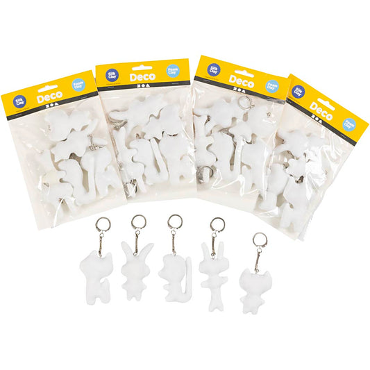 Stoffigurer med nøglering