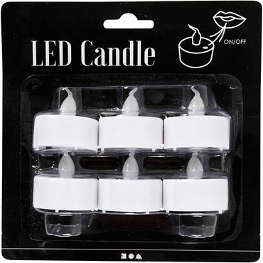 LED Fyrfadslys