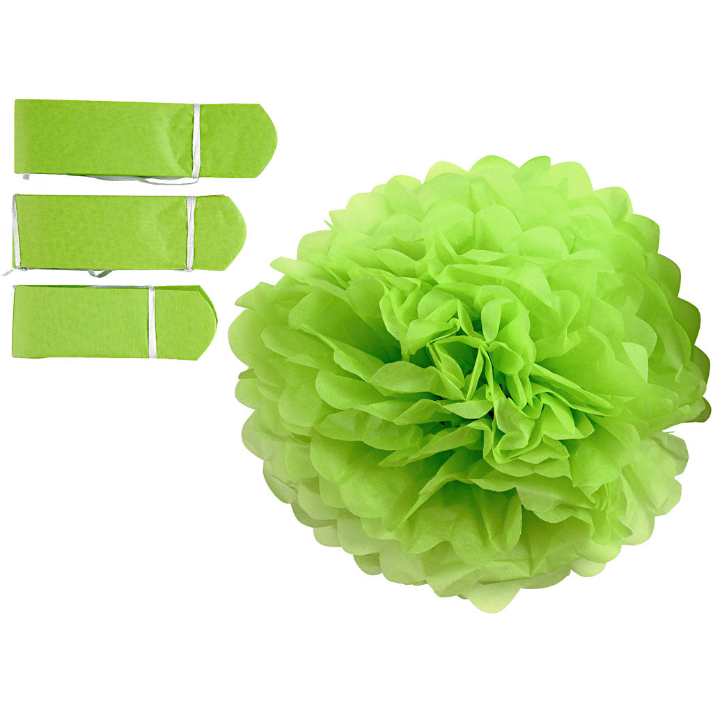 Papirpomponer