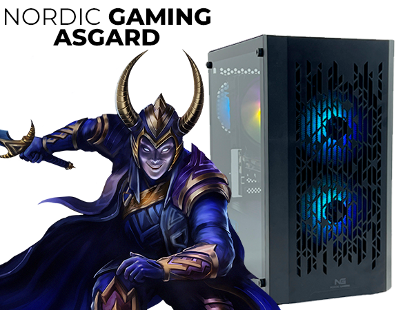 Nordic Gaming Asgard Loke V5 Gaming PC | Ryzen 5 32GB RTX 4060 1TB