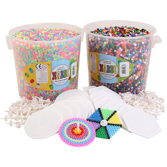 Snurretop startsæt med rørperler