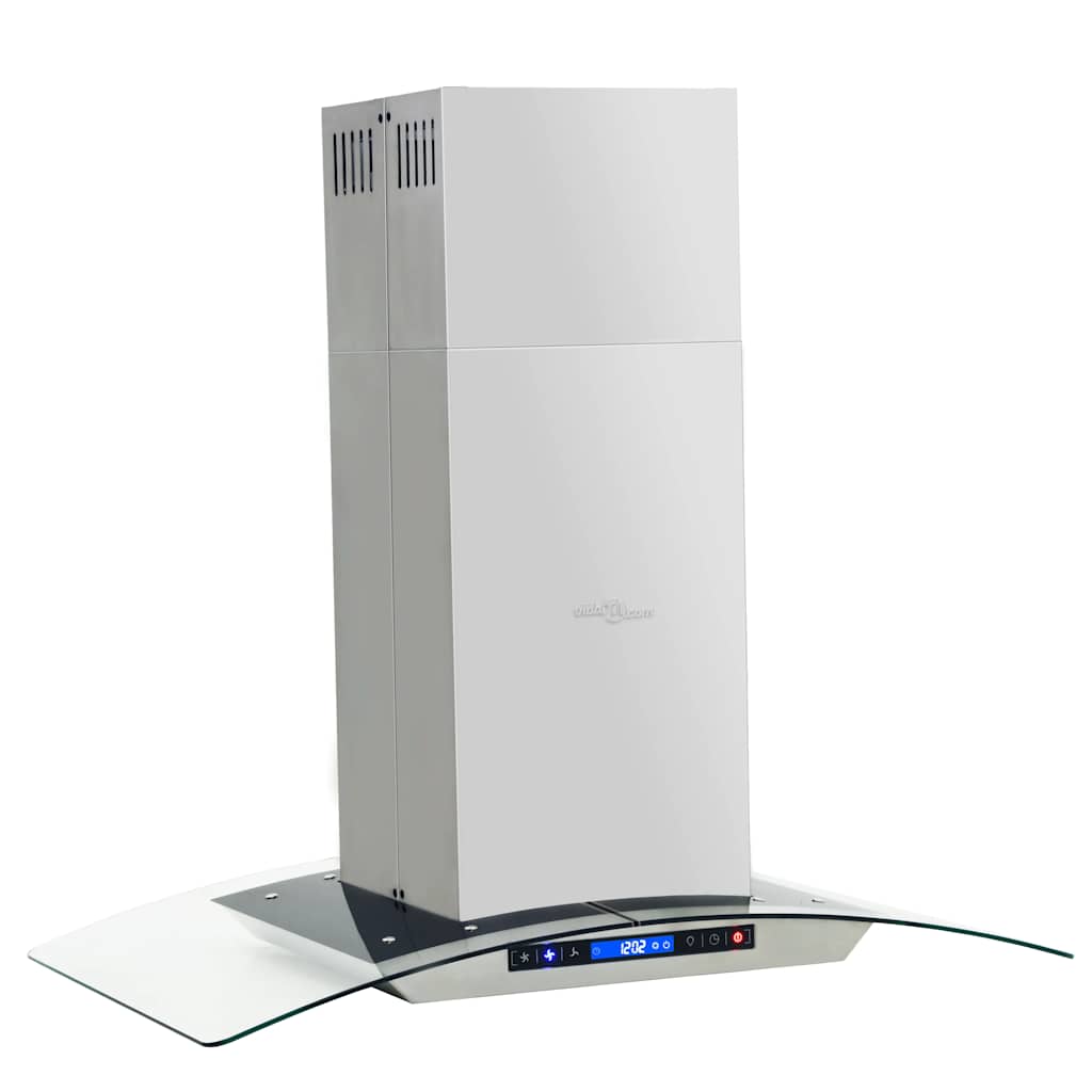 ø-emhætte 90 cm LCD-display touchsensor 756 m³/t. LED