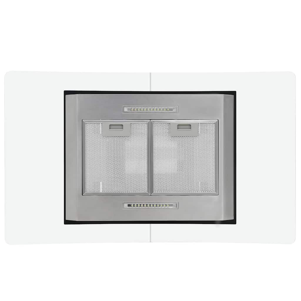 ø-emhætte 90 cm LCD-display touchsensor 756 m³/t. LED