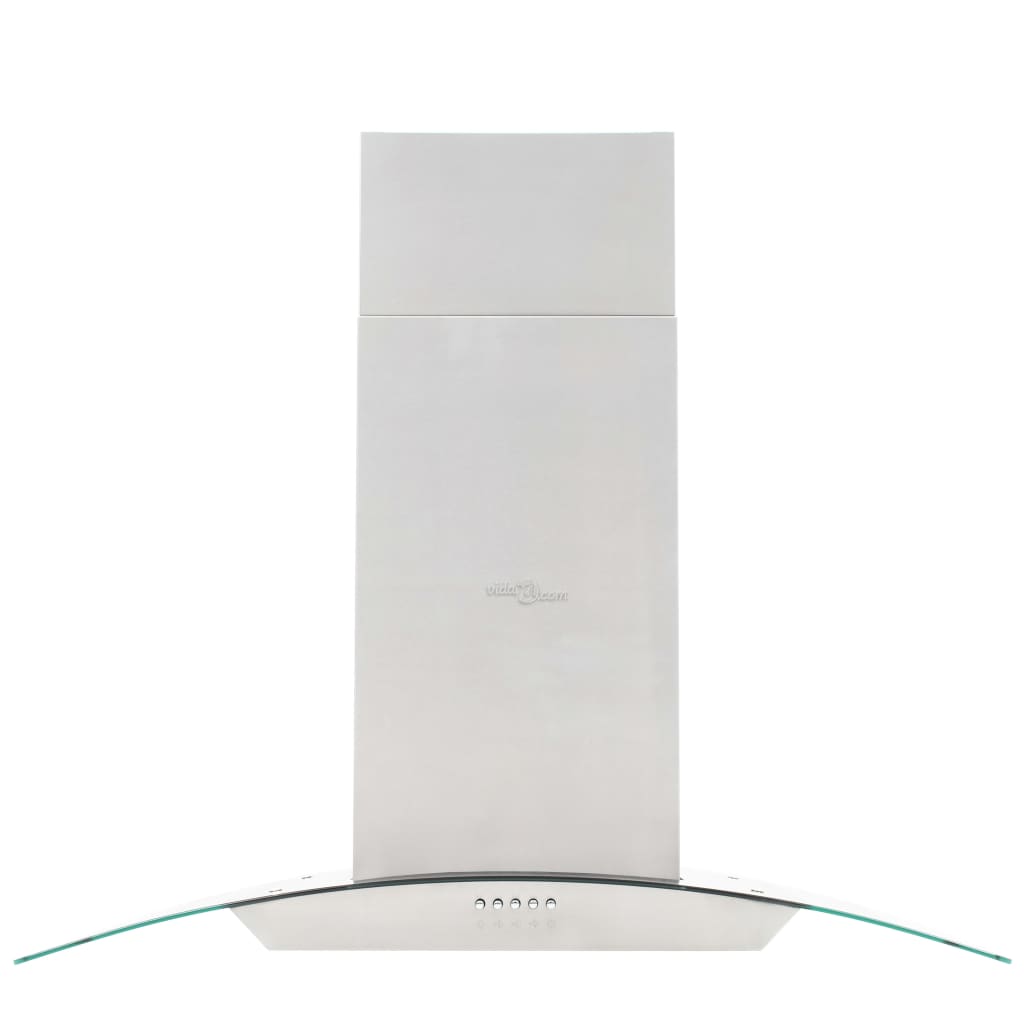 ø-emhætte 90 cm rustfrit stål 756 m³/t LED