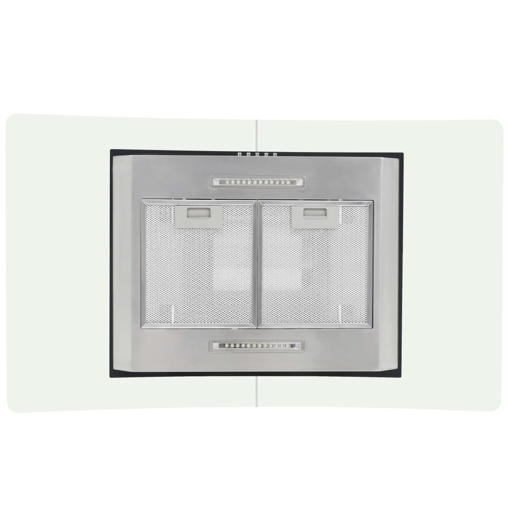 ø-emhætte 90 cm rustfrit stål 756 m³/t LED