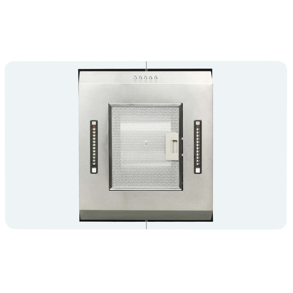 ø-emhætte 90 cm rustfrit stål 756 m³/t. LED
