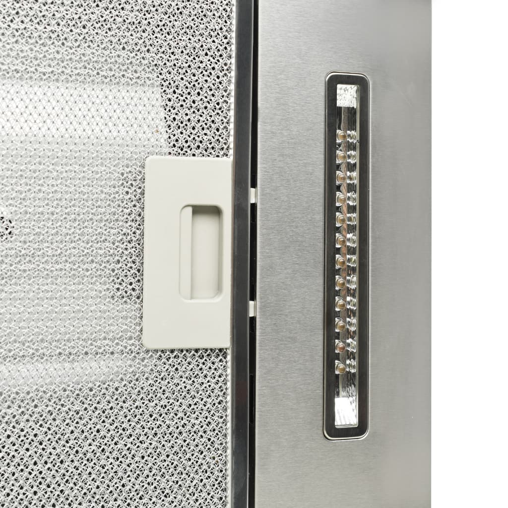 ø-emhætte 90 cm rustfrit stål 756 m³/t. LED