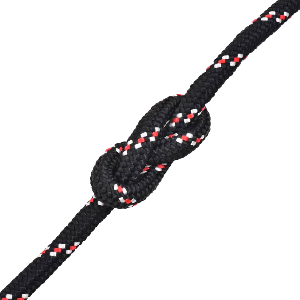 marinereb i polypropylen 8 mm 500 m sort
