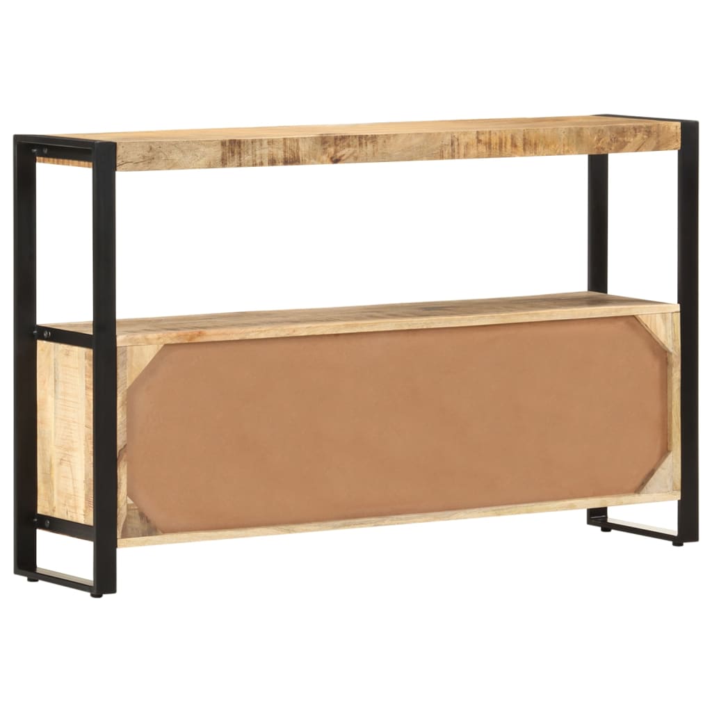 sideskab 120 x 30 x 75 cm massivt mangotræ