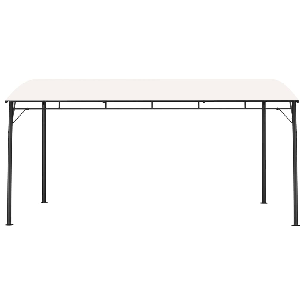 fritstående markise 4x3x2,55 m cremefarvet