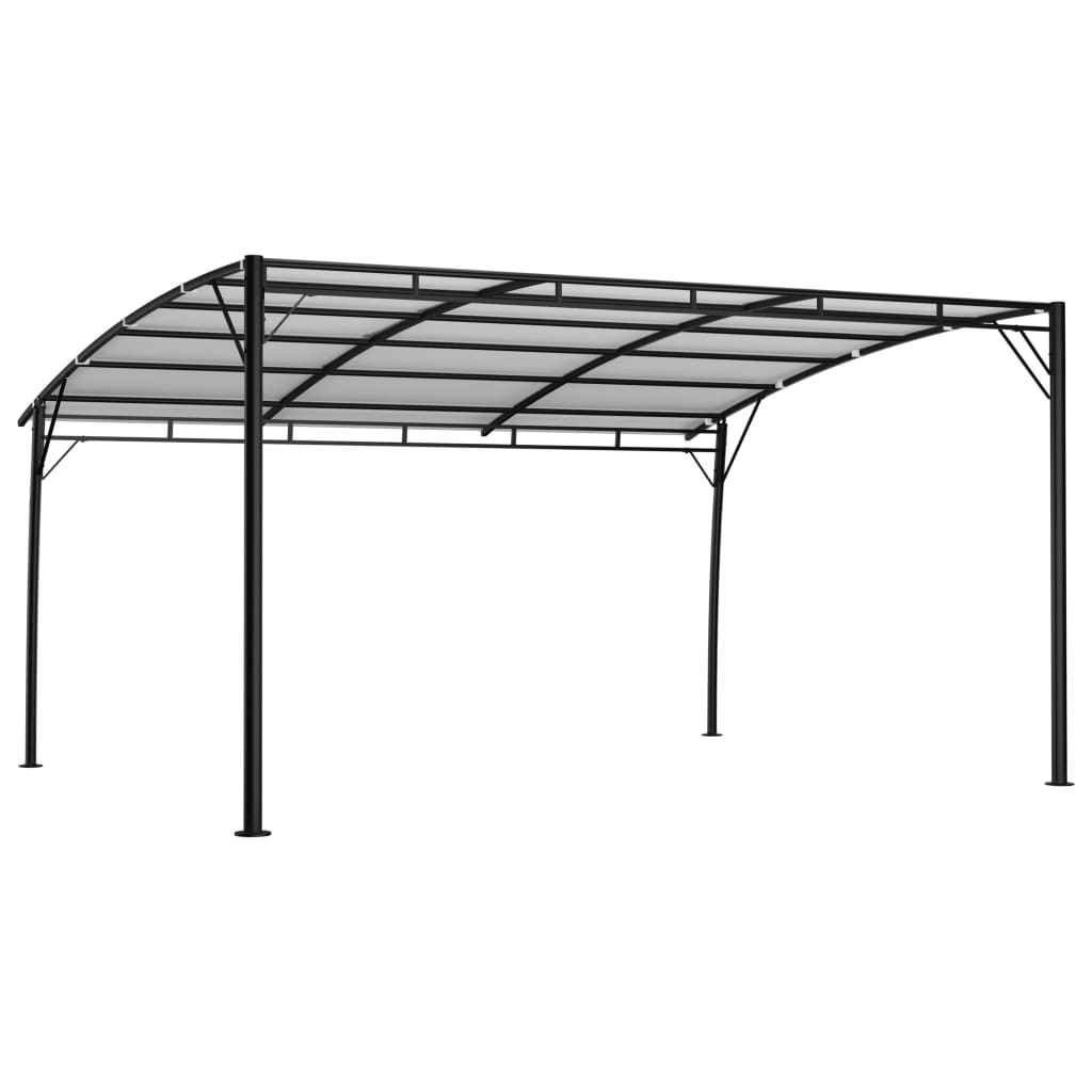 fritstående markise 4x3x2,55 m cremefarvet