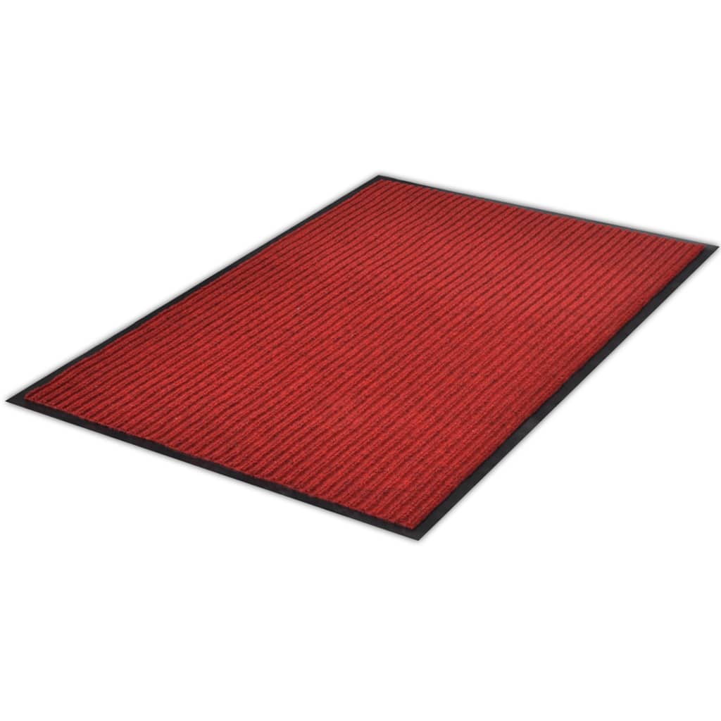 dørmåtte 117x220 cm PVC rød
