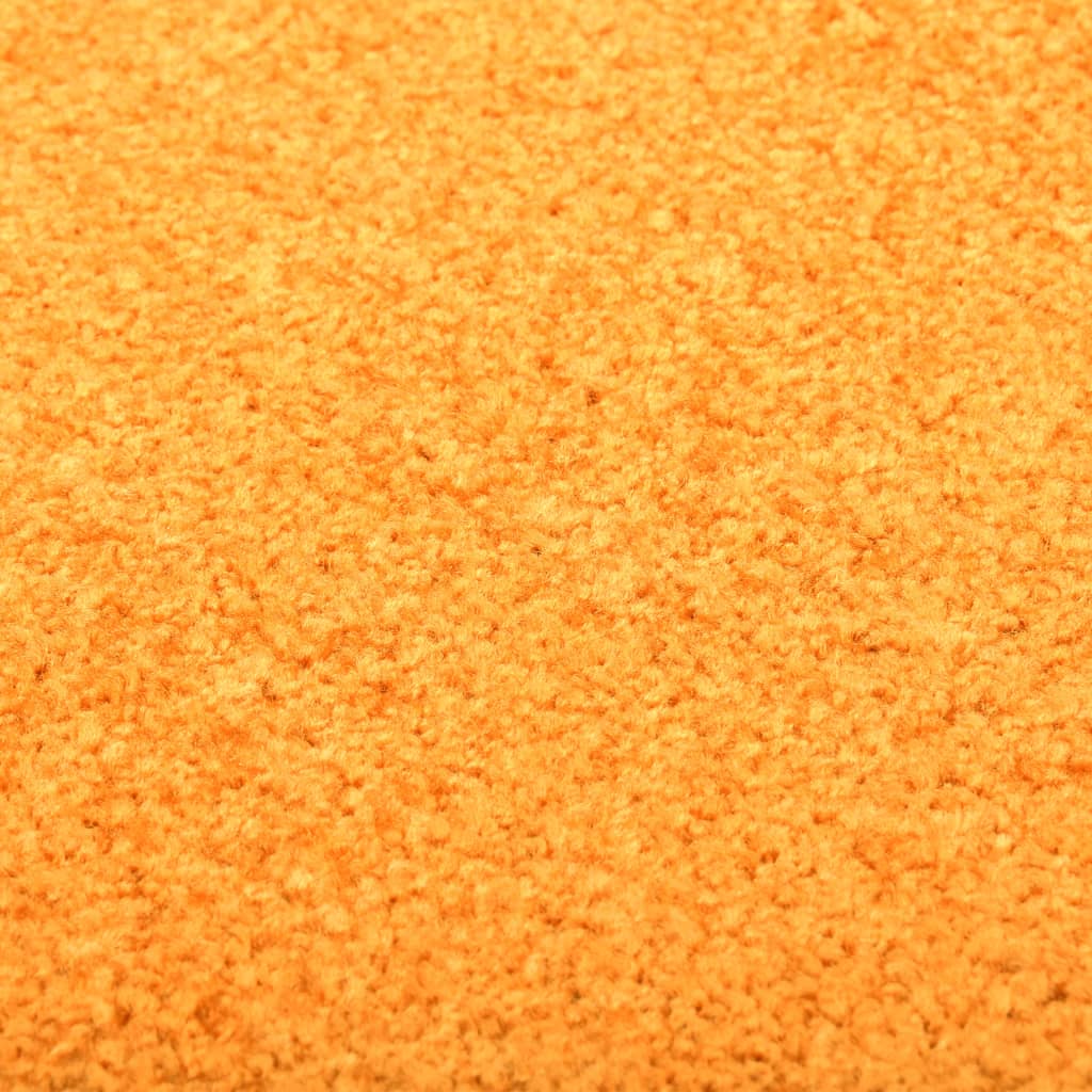 vaskbar dørmåtte 60x180 cm orange