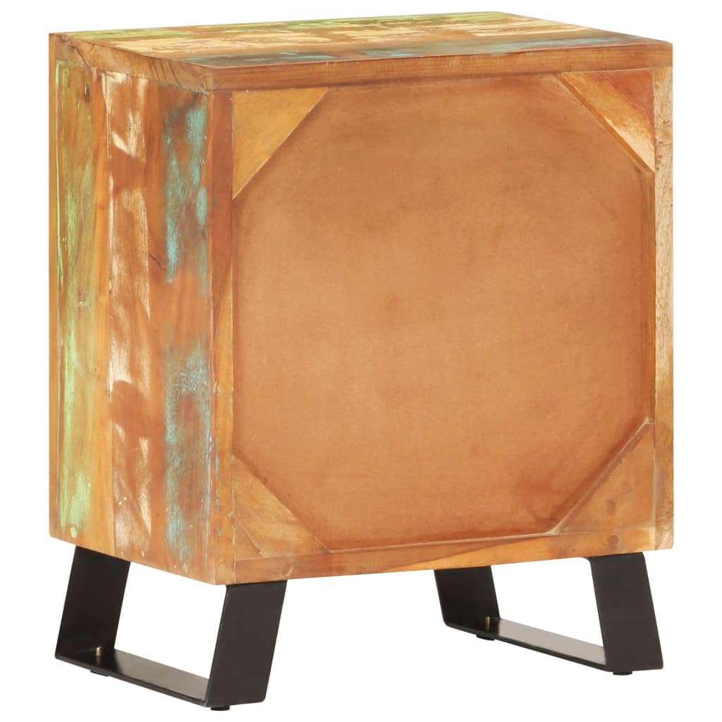 sengeskab 40x30x50 cm massivt genbrugstræ