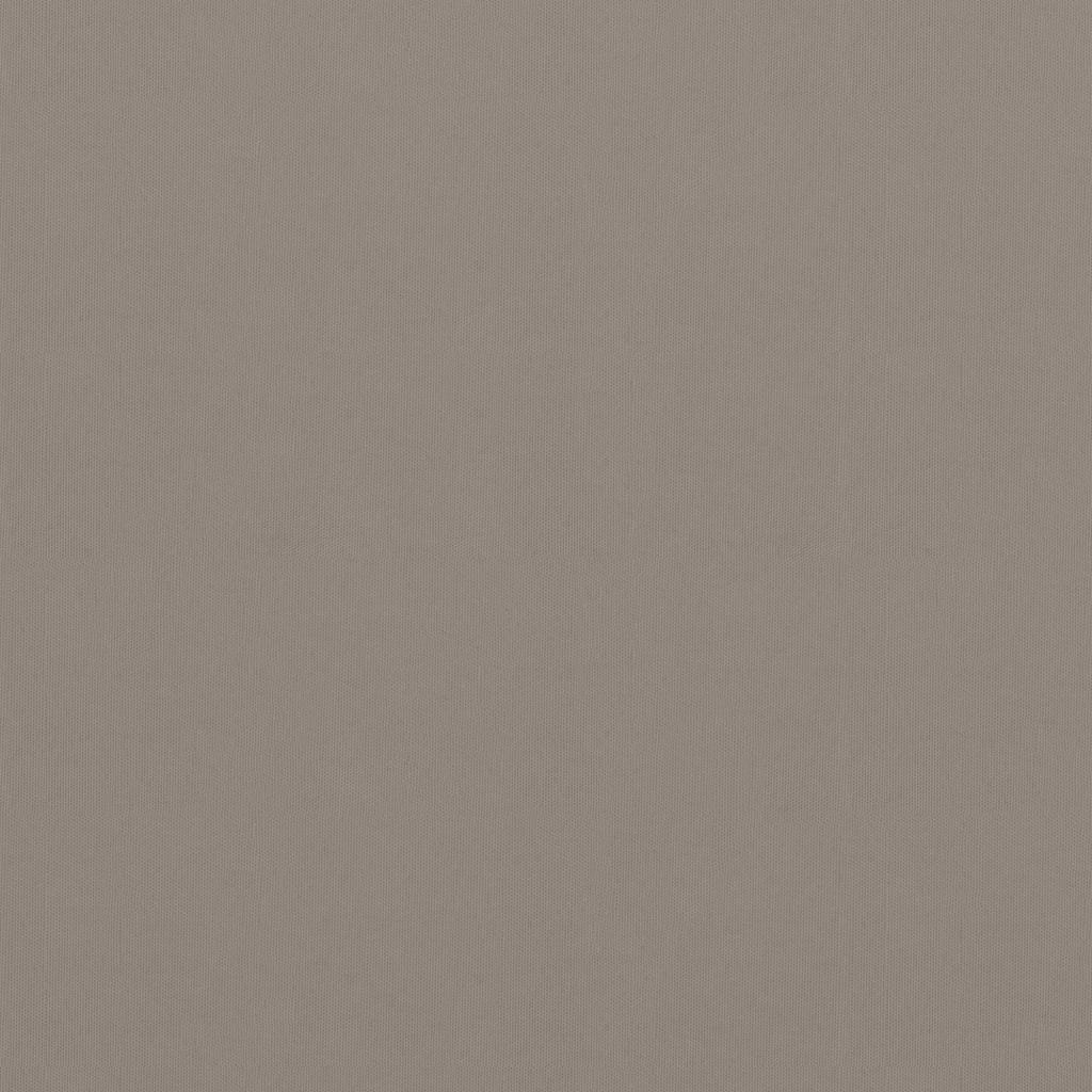 altanafskærmning 120x400 cm oxfordstof gråbrun