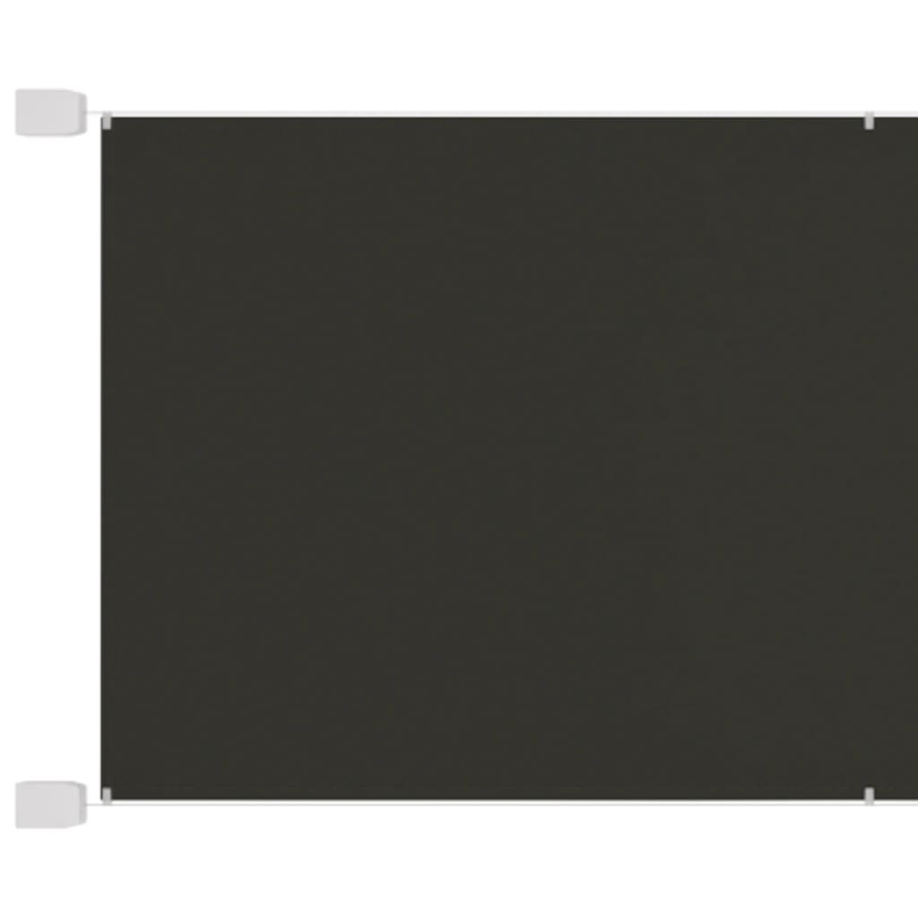lodret markise 180x270 cm oxfordstof antracitgrå