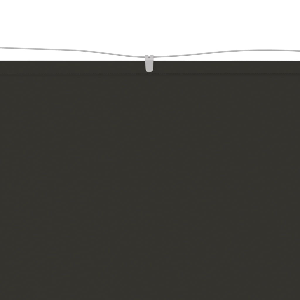 lodret markise 180x270 cm oxfordstof antracitgrå