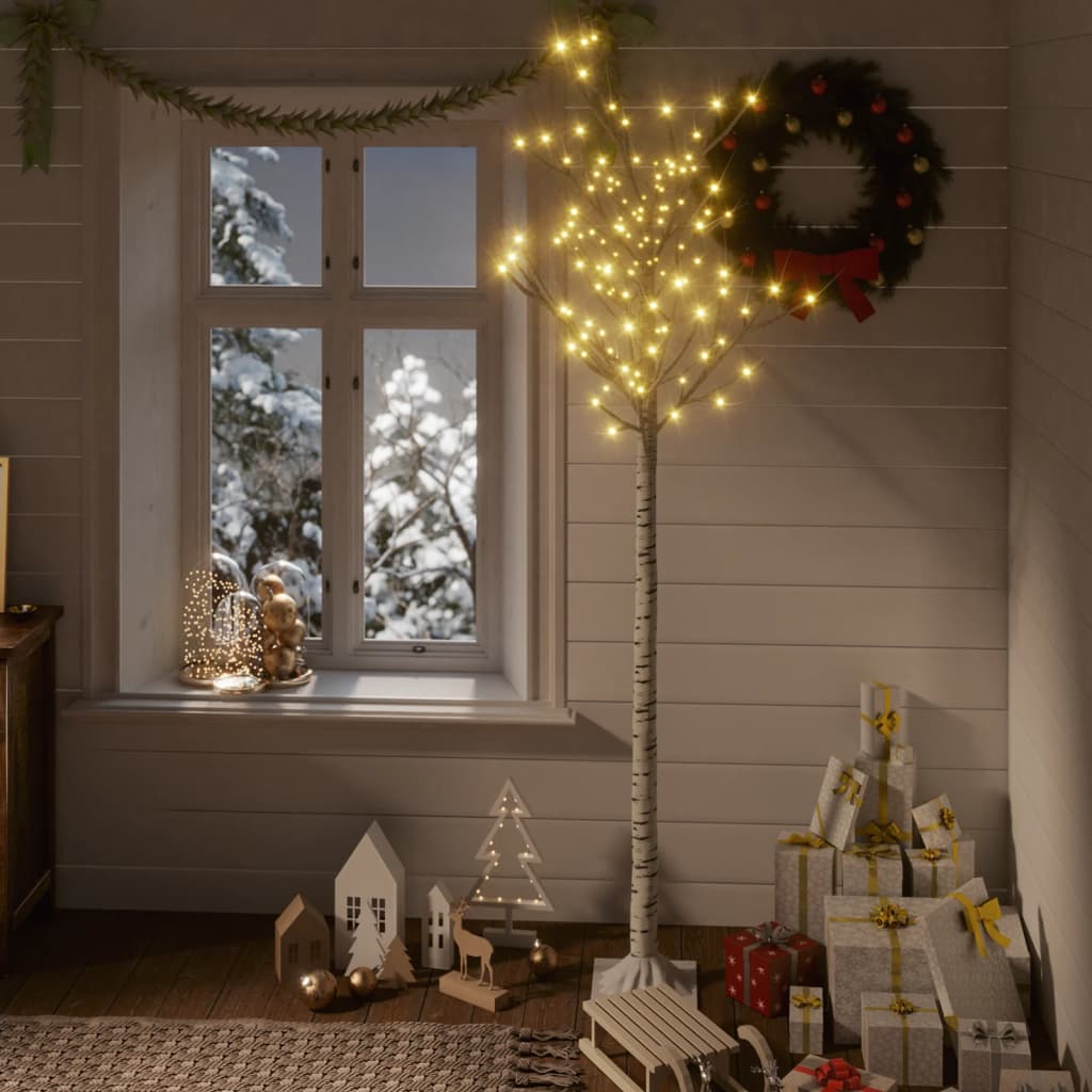 Lichterbaum 180 LEDs 1,8 m Innen-/Außenpfeil warmweißes Licht