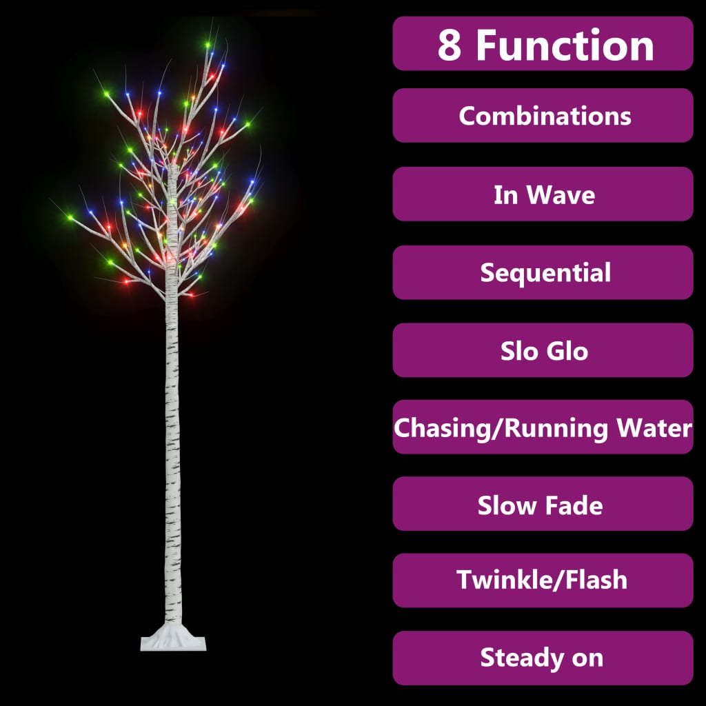 Lichterbaum 180 LEDs 1,8 m Indoor/Outdoor Pfeil buntes Licht