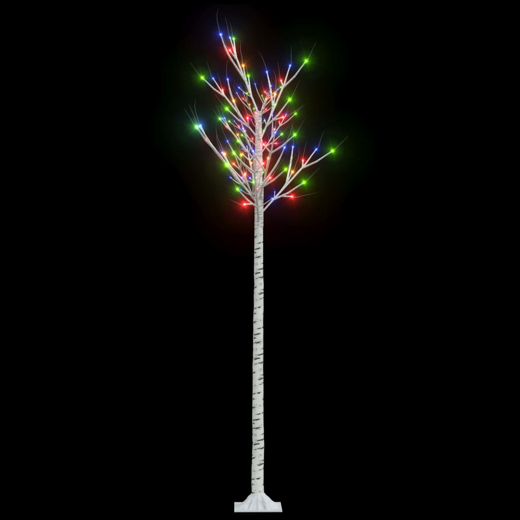 Lichterbaum 200 LEDs 2,2 m Indoor/Outdoor Pfeil buntes Licht