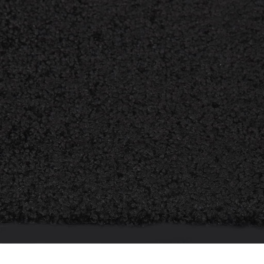 dørmåtte 80x120 cm sort