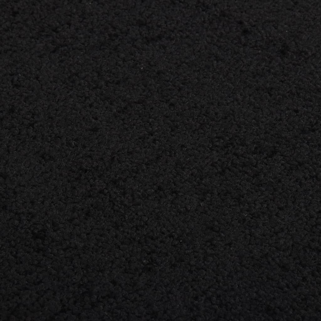 dørmåtte 80x120 cm sort