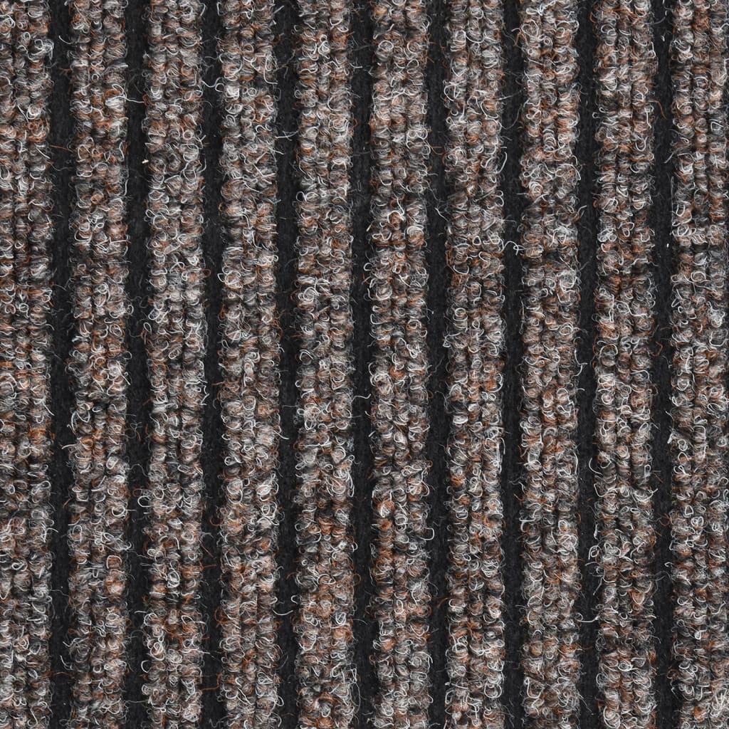 dørmåtte 60x80 cm stribet beige