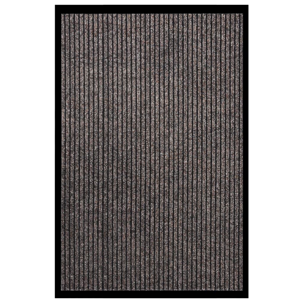dørmåtte 80x120 cm stribet beige