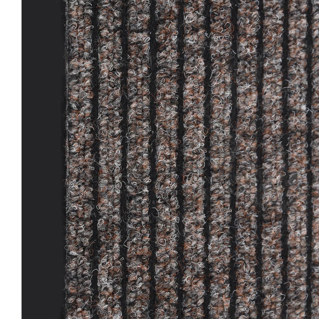 dørmåtte 80x120 cm stribet beige