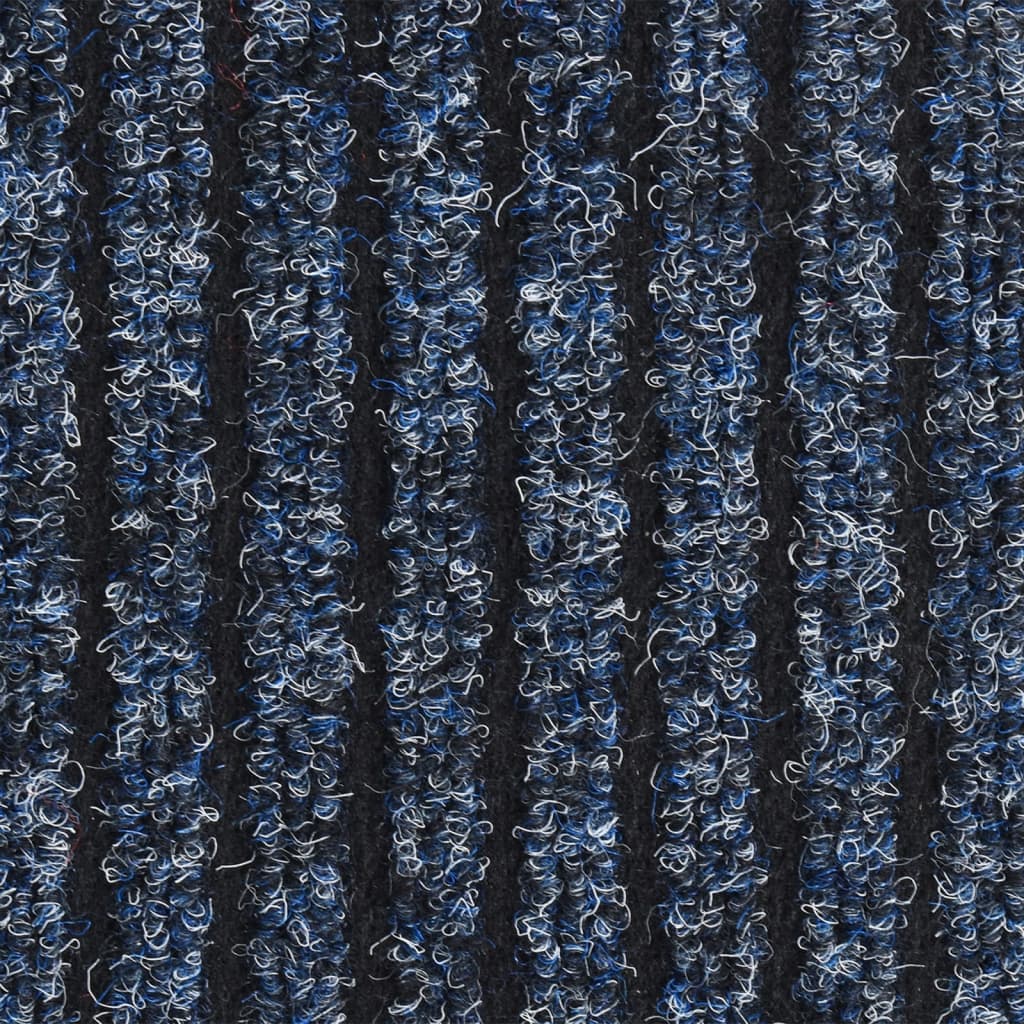 dørmåtte 80x120 cm stribet blå