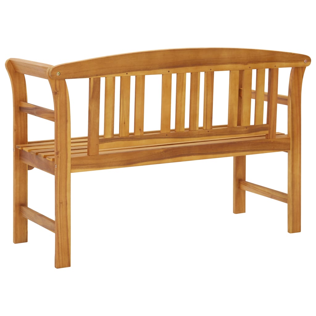havebænk 114 cm massivt akacietræ