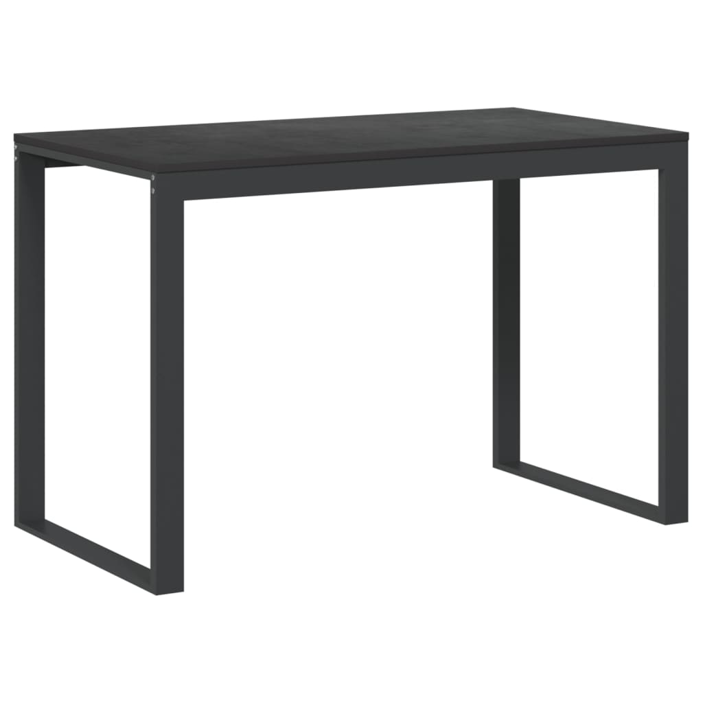 Computertisch 110x60x73 cm Spanplatte schwarz
