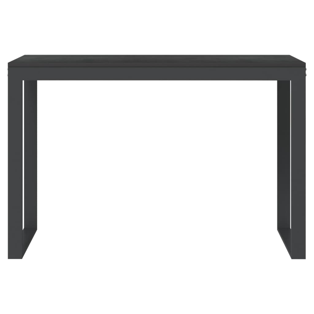 Computertisch 110x60x73 cm Spanplatte schwarz